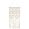 vidaXL Cuier de perete macrame, 40x80, bumbac