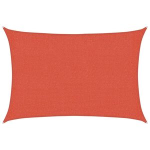 vidaXL P&acirc;nză parasolar, cărămiziu, 2x3 m, HDPE, 160 g/m&sup2;