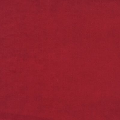 vidaXL Taburet, roșu vin, 78x56x32 cm, catifea