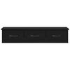 vidaXL Dulap de perete Stejar negru 88x26x18,5 cm Lemn prelucrat