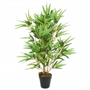vidaXL Arbore din bambus artificial 368 de frunze 80 cm verde