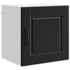 vidaXL Dulap de perete PORTO Negru 40 x 31 x 40 cm Lemn prelucrat