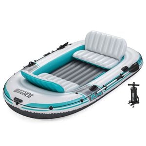 Bestway Barcă gonflabilă Gri și alb 3,15 x 1,65 m PVC
