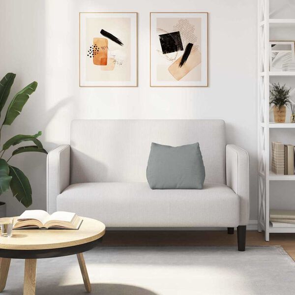 vidaXL Perna pentru spate Gri deschis 45 x 20 x 35 cm țesătură