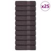 vidaXL Prosoape de baie, FROGN, 25 buc., antracit, 100x150 cm, 360 g/m&sup2;