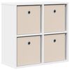 vidaXL Bufet cu sertar Alb 59,5 x 27 x 57 cm