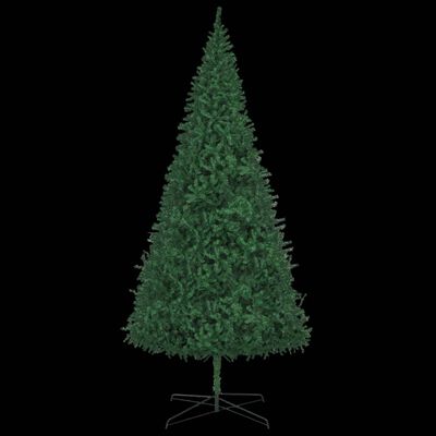 vidaXL Brad de Crăciun artificial pre-iluminat, verde, 400 cm