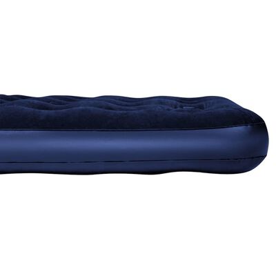 Bestway Saltea gonflabilă catifelată cu pompă de picior, 185x76x28 cm