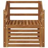 vidaXL Set de canapele de exterior natural 67 x 63 x 73 cm