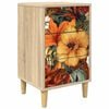 vidaXL Dulap de noapte GENNEP Stejar Sonoma 36 x 33 x 60 cm