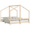 vidaXL Cadru pat pentru copii, 2x(90x200) cm, lemn masiv de pin