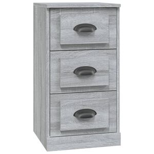 vidaXL Servantă, gri sonoma, 36x35,5x67,5 cm, lemn prelucrat