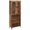 vidaXL Bufet Lemn Vechi 69,5 x 34 x 180 cm Lemn prelucrat