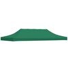 vidaXL Acoperiș pentru cort de petrecere, verde, 6 x 3 m, 270 g/m&sup2;