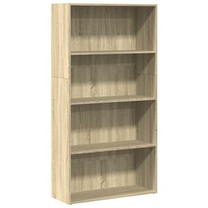 vidaXL Bibliotecă, stejar sonoma, 80x30x152 cm, lemn prelucrat