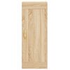 vidaXL Dulap &icirc;nalt, stejar sonoma, 34,5x34x180 cm, lemn prelucrat