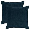 vidaXL Husă pentru pernă 2 buc. HOUTEN Albastru marin 80 x 80 cm