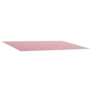 vidaXL Material de &icirc;nlocuire pentru copertină Roșu și Alb 450 &times; 350 cm