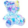 vidaXL Ursuleț prismatic iridescent cu LED Multicolour 32 x 28 x 38 cm