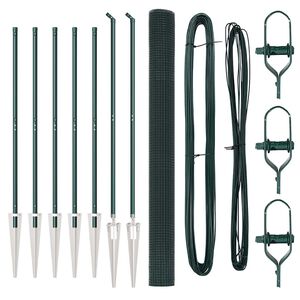 vidaXL St&acirc;lp de gard. Verde