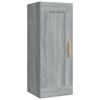 vidaXL Dulap de perete, gri sonoma, 35x34x90 cm, lemn compozit