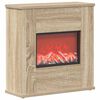 vidaXL Șemineu electric Sonoma 47 x 18 x 48 cm Lemn prelucrat