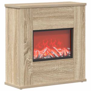 vidaXL Șemineu electric Sonoma 47 x 18 x 48 cm Lemn prelucrat