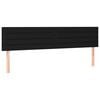 vidaXL Pat box spring cu saltea, negru, 180x200 cm, catifea