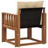 vidaXL Set de canapele de exterior Lemn solid de Acacia și Textilene