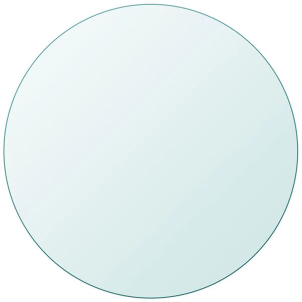 vidaXL Blat masă din sticlă securizată rotund 700 mm