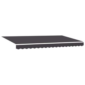 vidaXL Copertină retractabilă Antracit 400 x 200 cm