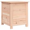 vidaXL Cutie de perne de exterior 50x50x56 cm din lemn masiv de brad