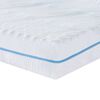 vidaXL Saltea Mediu ferm 100 x 200 cm Alb