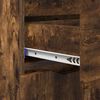 vidaXL Bufet cu sertar Stejar fumuriu 100 x 30 x 65,6 Lemn compozit