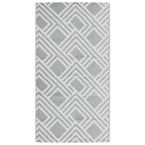 vidaXL Covor de exterior, ARAKIL gri, 80x150 cm, PP
