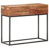 vidaXL Masă consolă, 90 x 35 x 75 cm, lemn masiv de acacia