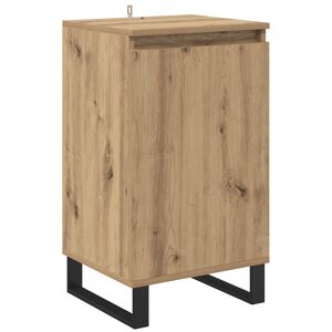 vidaXL Bufet Stejar Artizanal 40 x 35 x 70 cm Lemn compozit