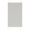 vidaXL Jaluză plisată gri deschis 70x150 cm Lățime țesătură 69,4 cm