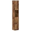 vidaXL Cabinet de Baie cu Raft Deschis UTRECHT Lemn vechi