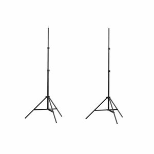 vidaXL Stative de lumini, 2 buc., &icirc;nălțime 78-210 cm