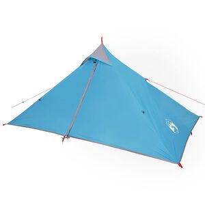 vidaXL Cort suspendat tipi pentru 1 persoană, albastru, impermeabil