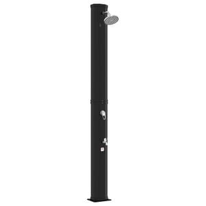 vidaXL Duș solar cu cap de duș și robinet 40 l PVC, ABS, Aliaj de zinc