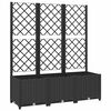 vidaXL Grădină Negru 120 x 40 x 136 cm