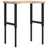 vidaXL Banc lucru 80x60x(73-99,5) cm lemn masiv acacia dreptunghiular
