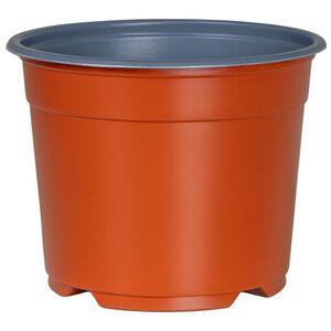 vidaXL Vaza pentru flori 50 pcs Terracota &Oslash; 15 x 12.5 cm Plastic