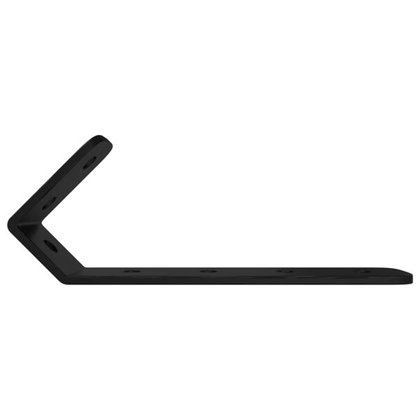 vidaXL C&acirc;rlige 12 pcs Negru M5 x 110 mm Fier