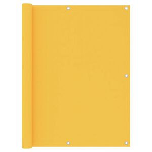 vidaXL Paravan de balcon, galben, 120 x 300 cm, țesătură oxford