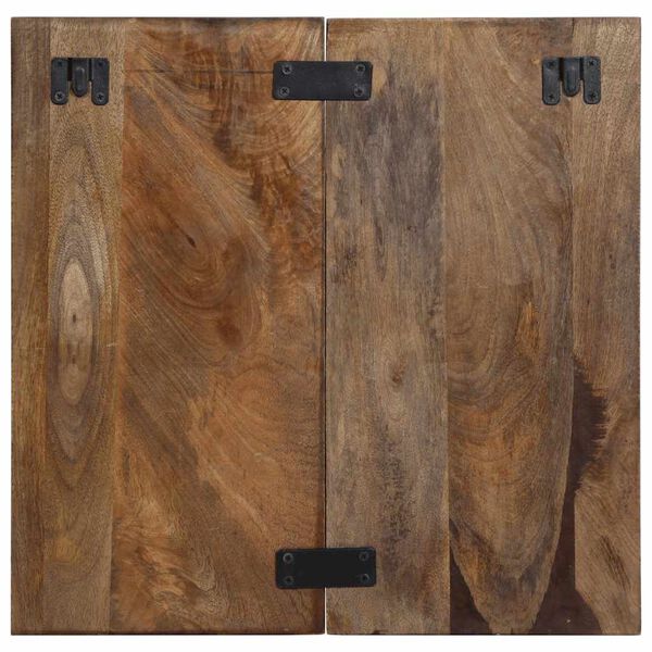 vidaXL Noptiera multicolor 50x27x50 cm lemn masiv recuperat