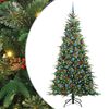 vidaXL Brad de Crăciun artificial cu ramuri articulare Verde 240 cm