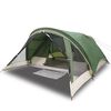 vidaXL Cabină cort de camping, 4 persoane, verde, impermeabil